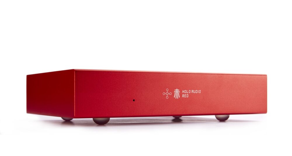 HoloAudio Red DDC & Network Streamer side view