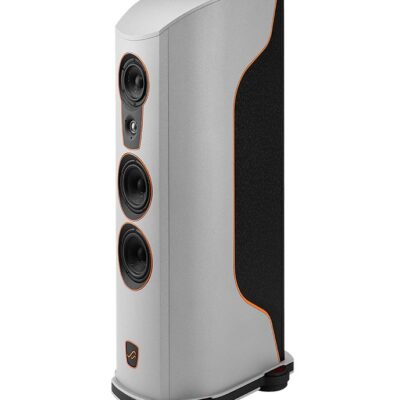 Audio Solutions Vantage S Anniversary White Finish Side VIew