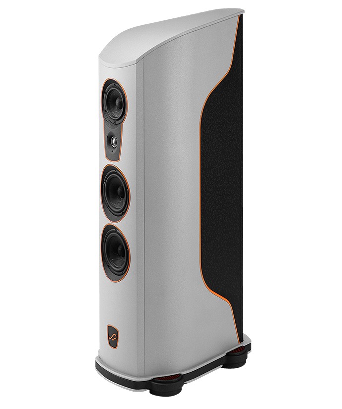 Audio Solutions Vantage S Anniversary White Finish Side VIew