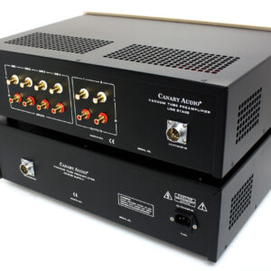 Canary Audio C1800 Two Chassis Preamplifier Rear View