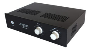 Canary Audio C630 Stereo Preamplifier Font Side View