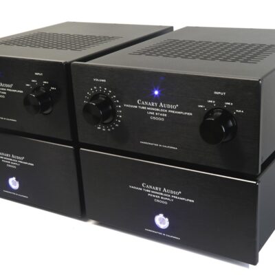 Canary Audio C5000 Reference Grade Dual Mono Four Chassis Preamplifier