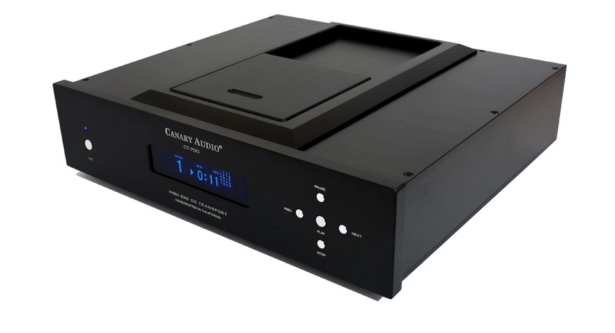 Canary Audio CT-700 CD Transport Side View