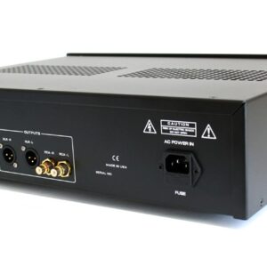 Canary Audio KD-2000 Tube DSD DAC Rear Angled View Output Inputs