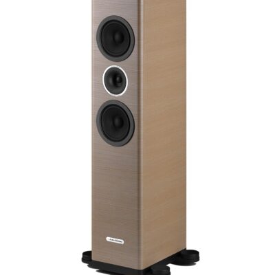 Audio Solutions Overture O303F Light Oak Finish Side View