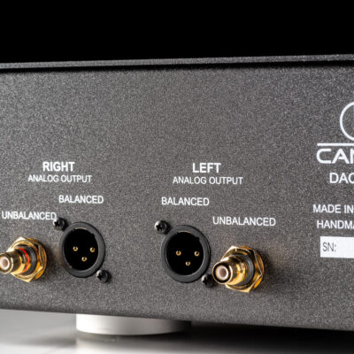 Canor DAC 2.10 Rear View Outputs Inputs 2