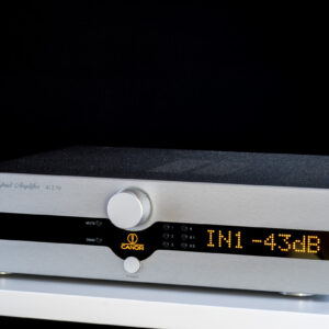 Canor AI 2.10 Integrated Hybrid Amplifier Side View Silver