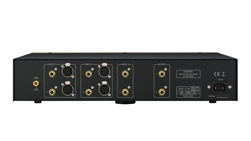 EA 350 Phono Stage Rear