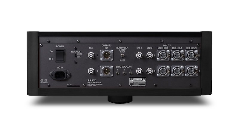 RPA-MGCEXAD_rear SPEC RPA-MGCEX Control Center for MG Series Power Amplifiers