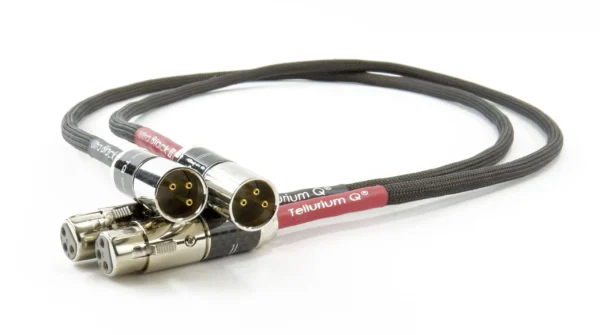 Tellurium Q Ultra Black II XLR balanced analogue interconnect