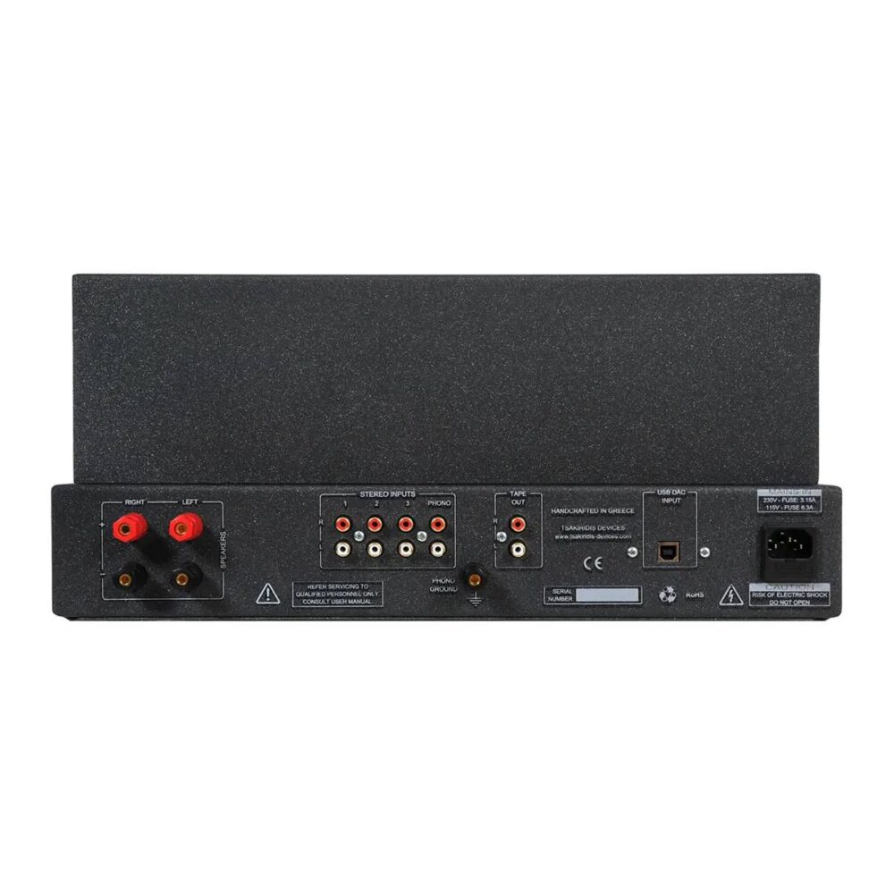 Tsakiridis Theseus Class A Tube Amplifier | MM Phono & USB DAC