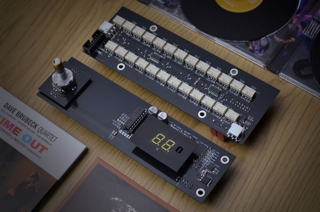 relay controlled volume