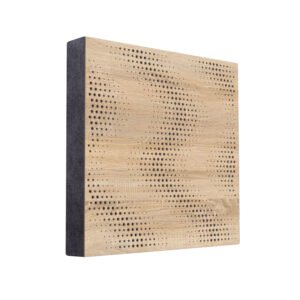 panel akustyczny absorber fiberpro 60x60 czarny sinus dab sonoma