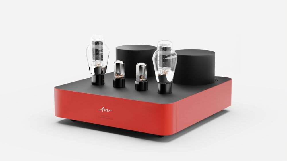 Fezz EVO Mira Ceti 300b mono power amplifier Burning Red 1