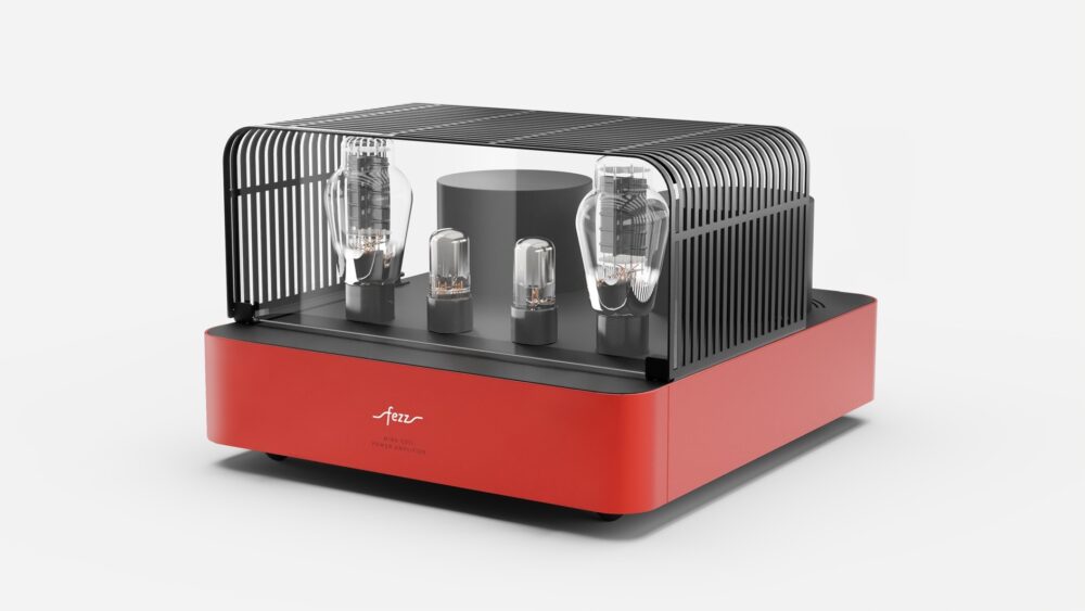 Fezz EVO Mira Ceti 300b mono power amplifier Burning Red 2