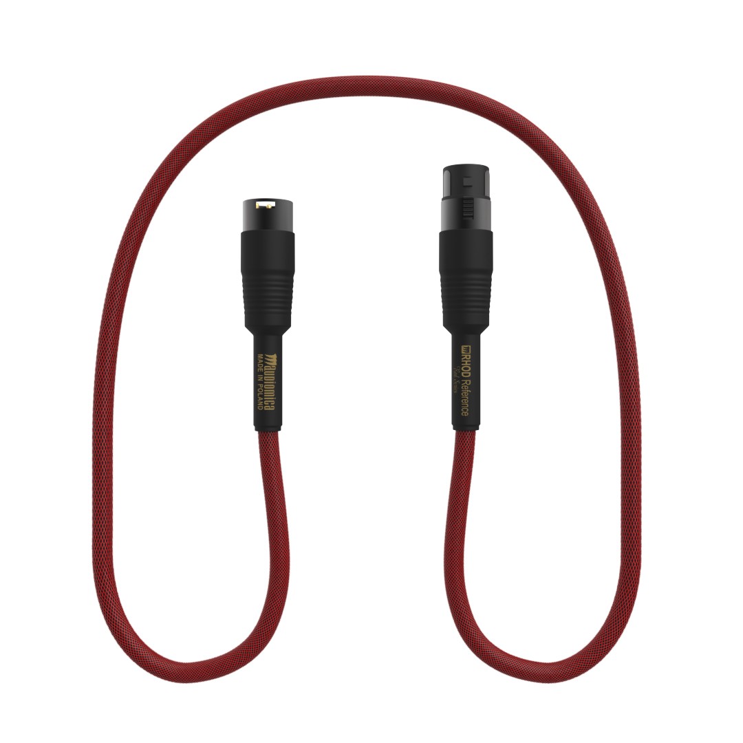 Audio R L. Cord Audiomica RHOD Reference XLR-RCA Analog Interconnect