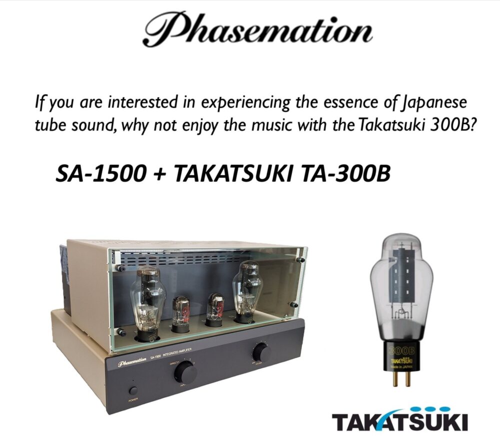 phasemation sa 1500 black with takatsuki tubes