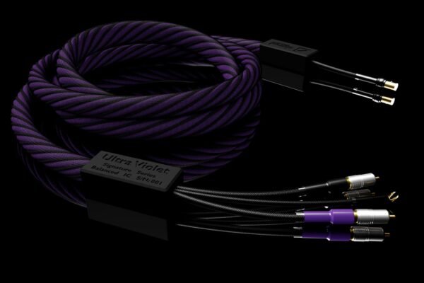 Signal Projects UltraViolet Phono Interconnect 5-DIN to XLR or RCA