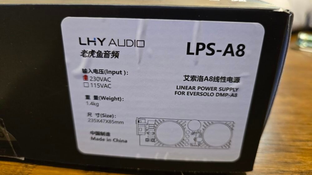LHY Audio LPS-A8 Power Supply