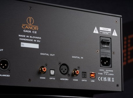 Canor Gaia C2 - Tube DAC with CD Player 78 5347 canor gaia c2 black 13