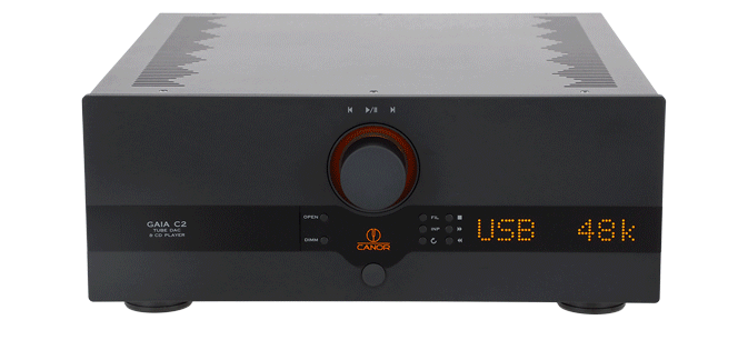 Canor Gaia C2 - Tube DAC with CD Player Canor Gaia C2 360 view