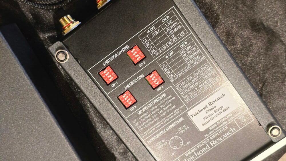 Diablo Trichord phono stage used + PSU