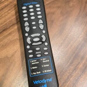 velodyne DD18 SUB Remote Velodyne Sub DD-18 Home cinema