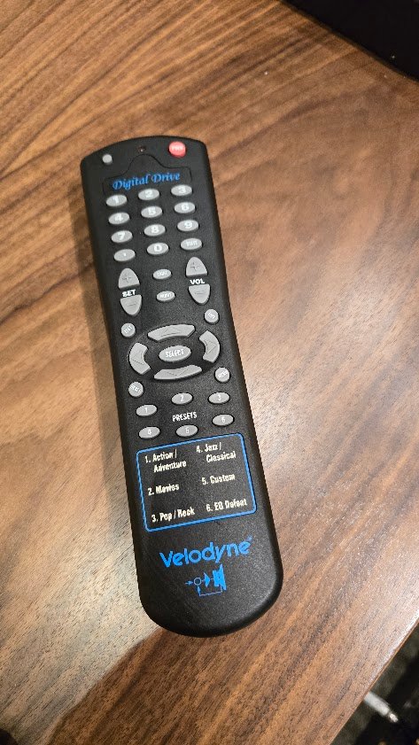 velodyne DD18 SUB Remote Velodyne Sub DD-18 Home cinema