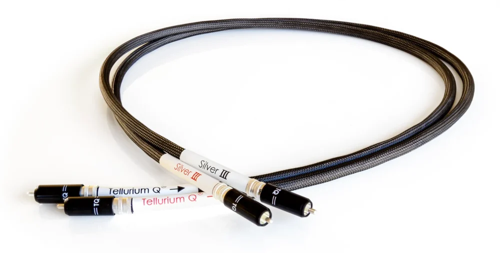 Tellurium Q Silver IIΙ RCA  Cable