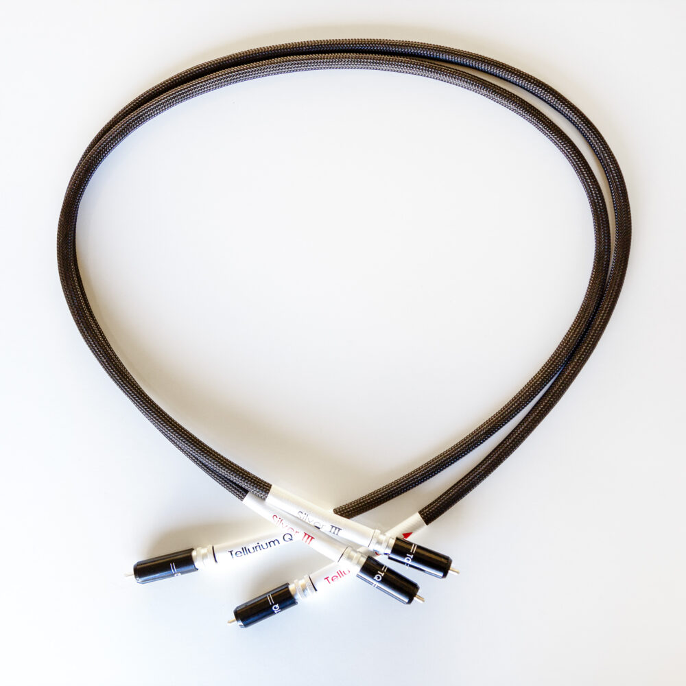 Tellurium Q Silver IIΙ RCA  Cable