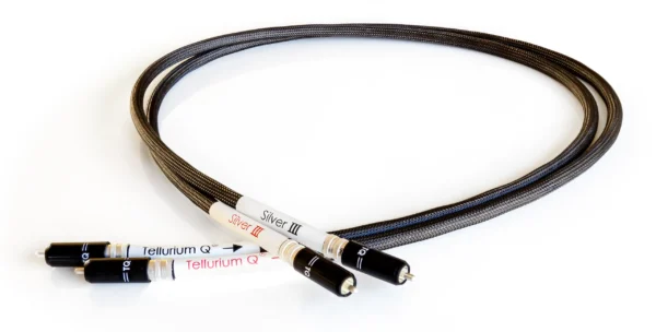 Tellurium Q Silver III RCA analogue interconnect cable