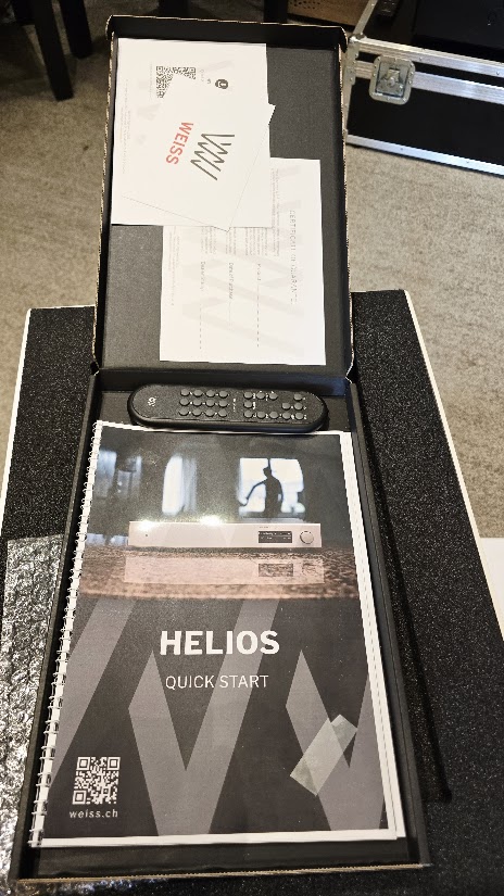 weiss Helios maual Weiss Helios DAC