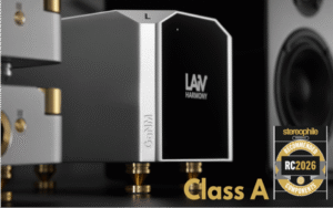 Laiv Harmony  GaNM amplifiers Stereophile Class A