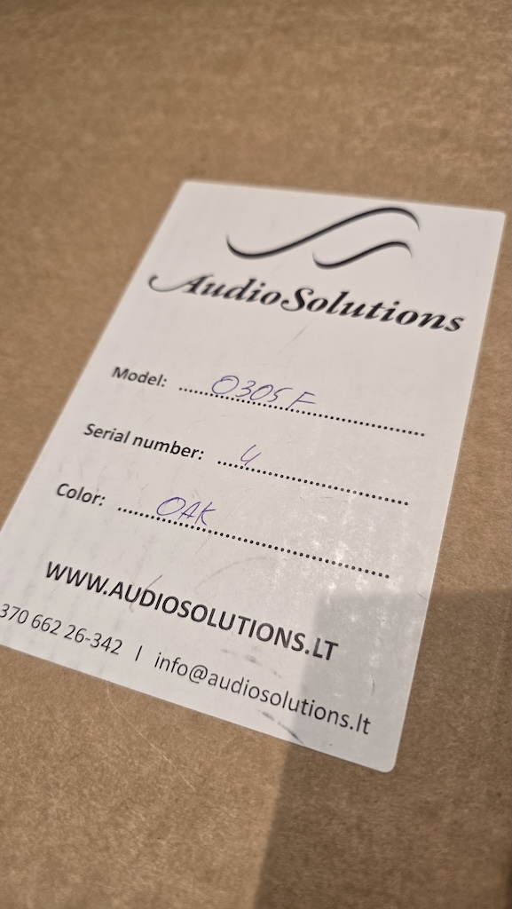 Audio Solutions Overture O305F Used
