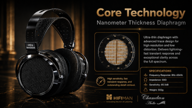 HE6 DIAPHRAGM HiFiMAN HE6 Remastered 2026