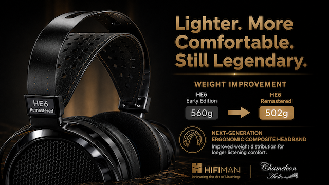HE6 GR HiFiMAN HE6 Remastered 2026
