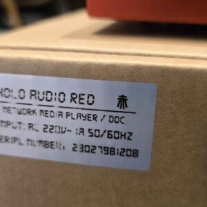 HoloAudio Red DDC & Network Streamer used