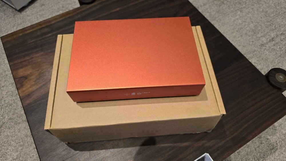 HoloAudio Red DDC & Network Streamer used