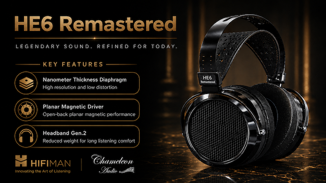 he6 specs HiFiMAN HE6 Remastered 2026