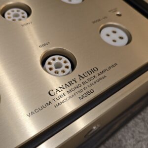 Canary Audio M350 Monoblock Amplifiers ex demo