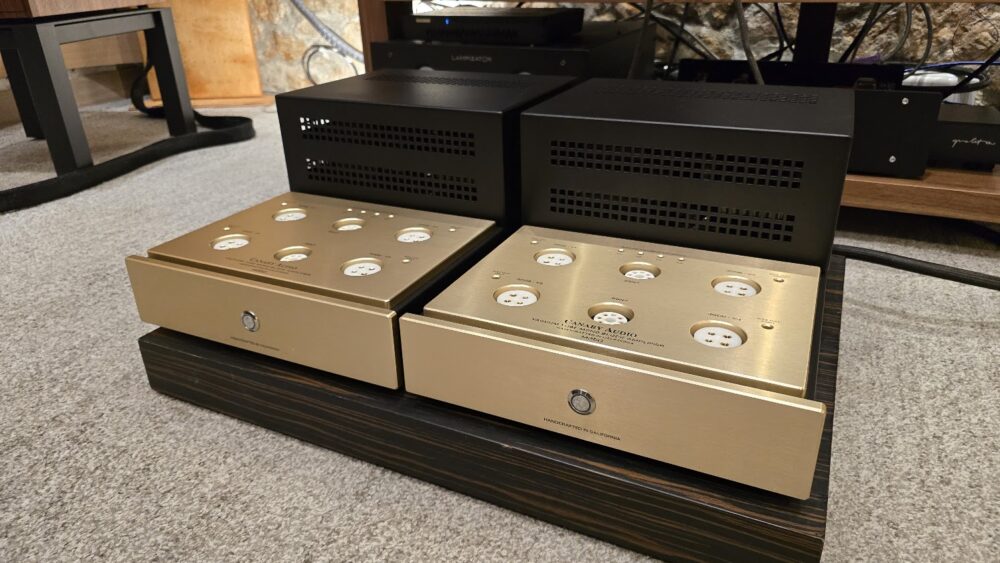 Canary Audio M350 Monoblock Amplifiers ex demo