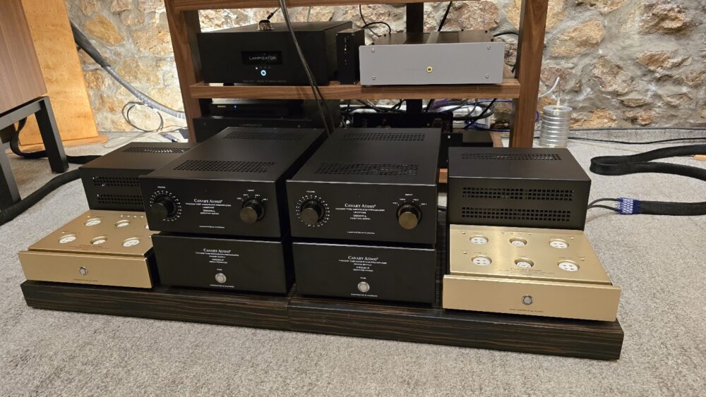 Canary Audio C3000 - Reference Grade Dual Mono Four Chassis Preamplifier ex demo
