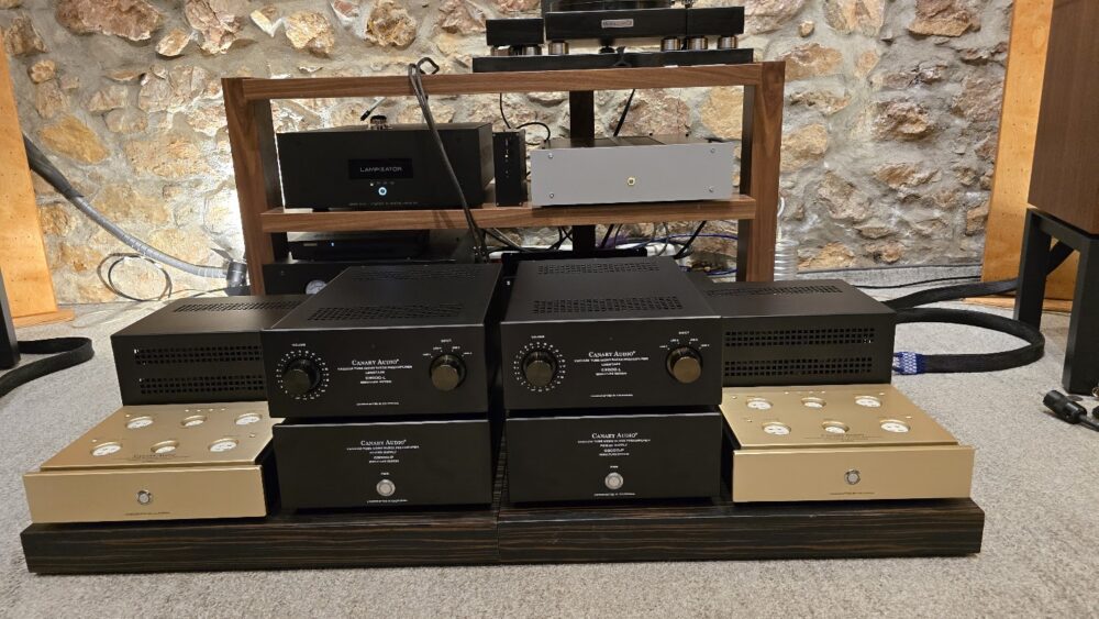 Canary Audio C3000 - Reference Grade Dual Mono Four Chassis Preamplifier ex demo