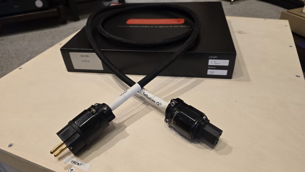 Tellurium Q Silver  Power Cable 1,5m ex demo