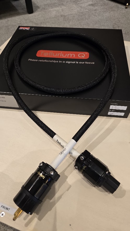 Tellurium Q Silver  Power Cable 1,5m ex demo