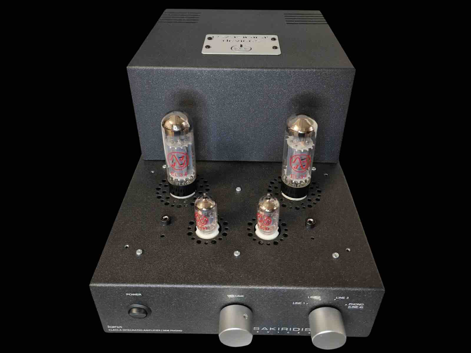 Tsakiridis Ikarus top view with exposed vacuum tubes